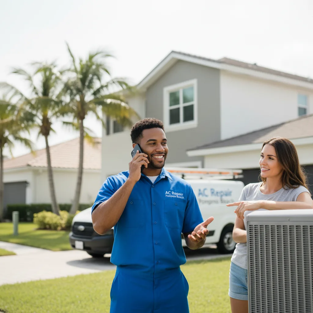 AC Repair Pompano Beach customer support in Schiller Park